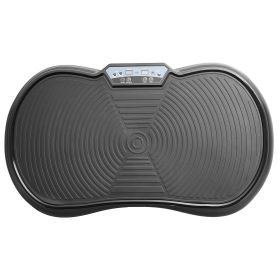 Vibration Plate Exercise Machine, Whole Body Shaker for Lymphatic Drainage and Weight Loss, Home Workout Gym Fitness Equipment with 2 Resistance Bands