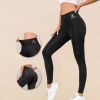 Barbie-Inspired High-Waisted Sharkskin Leggings ��� Slim Fit 7/8 Yoga Pants for Women, Spring/Summer Workout & Everyday Wear