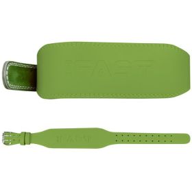 XL Size Weight Lifting Belt, Leather Weight Lifting Belt with 4 inch Padded Lumbar Support Belt for Weightlifting Deadlift, Cross Training