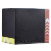 3 in 1 Plyometric Jump Box, 16/14/12 Inch Cotton Plyo Box, Platform & Jumping Agility Box