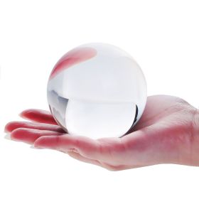 Clear Acrylic Contact Juggling Balls,  Big Size Single ball tricks making acrylic juggling ball