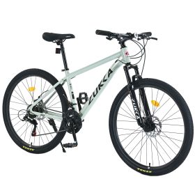 27.5 Inch Wheels 21 Speed Mountain Bike, for Men Women Boys and Girls, Front Suspension,Aluminum Alloy Frame