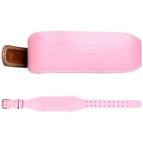 L Size Weight Lifting Belt, Leather Weight Lifting Belt with 4 inch Padded Lumbar Support Belt for Weightlifting Deadlift, Cross Training