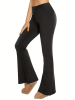 4pcs Butt-Lifting Flare Yoga Pants ��� High Waist, Ultra Stretch, Naked Feel Leggings for Women