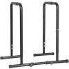 VEVOR Dip Bar, 440 lbs Capacity, Heave Duty Dip Stand Station with Adjustable Height