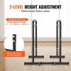 VEVOR Dip Bar, 440 lbs Capacity, Heave Duty Dip Stand Station with Adjustable Height