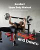 Chest Press Machine, 450 LBS Bench Press Set, Adjustable Flat Incline Bench with Independent Converging Arms, Upper Chest Equipment