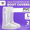 Waterproof Shoe Covers Reusable Large, 11.4 Inch Long, 15.4 Inch High