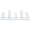 Bicycle Stand for 5 Bikes Floor Freestanding Galvanized Steel