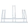 Bicycle Stand for 3 Bikes Floor Freestanding Galvanized Steel