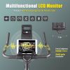 Exercise Bike 300LBS Weight Capacity 35LB Heavy Flywheel Indoor Stationary Bike with LCD Monitor for Home Gym Cardio Workout