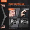 LAT Pulldown Attachment, Cable Machine Rowing V-bar Attachment, Tricep Pull Down Bar, Back Strength Training Rubber Coated Handle Grip