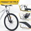 29 Inch Wheels Single Speed Mountain Bike, for Men Women Boys and Girls, Front Suspension,Steel Frame