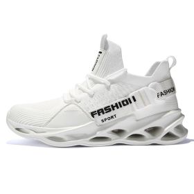 Women and Men Sneakers Breathable Running Shoes Outdoor Sport Fashion Comfortable Casual Couples Gym Mens Shoes Zapatos De Mujer (Shoe Size: 37, Color: G133 White)