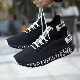 New Women Fashion Running Sneakers Platform Solid Color Flats Ladies Shoes Casual Breathable Wedge Heel Women Walking Sneaker (Shoe Size: 41, Color: G183-Black white)