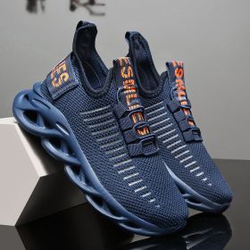 New Style Kids Shoes Boys Breathable Sports Shoes Girls Fashion Casual Shoes Kids Non-Slip Sneakers Children Running Shoes (Shoe Size: 34, Color: Blue)