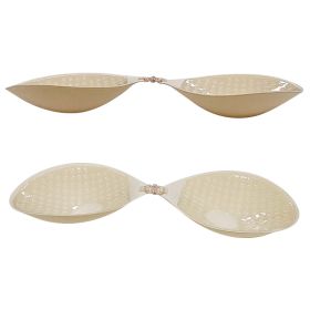 Adhesive Bra Strapless Sticky Invisible Push up Silicone Bra (Color: skin, size: B)