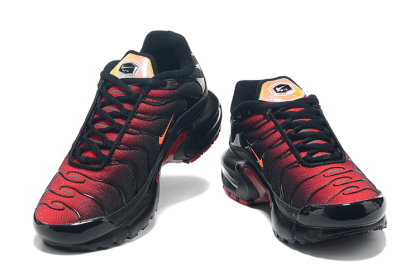 TN cushioned fashion kids' sneakers Running shoes (colour: black-red, size: 33)