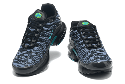 TN cushioned fashion kids' sneakers Running shoes (colour: black-gray, size: 30)