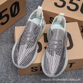 2023 Men's Sports Running Shoes Breathable And Anti Slip Sports Shoes 350v2 Jelly Sole Sports And Leisure (Color: brown, size: 36)