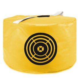 Golf Swing Blow Bag Good For Swing Target Training Golf Strength Skill Improve Tools (Color: yellow)