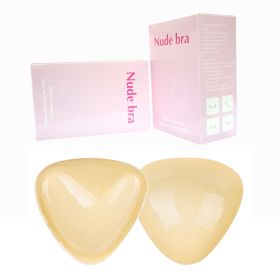 1 pair Double-Sided Sticky Bra Pads Inserts Ultra Instant Lift Bra (size: small)