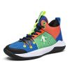 New fashion children's shoes comfortable and breathable all match primary and secondary school students youth basketball sports shoes running shoes 30