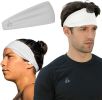 Sweat Band Workout Headbands for Women and Men - Sweatbands for Men - Moisture Wicking Sports Sweat Bands Headbands for Women, Running,Cycling,Yoga