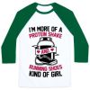 I'M MORE OF A PROTEIN SHAKE AND RUNNING SHOES KINDA OF GIRL UNISEX CLASSIC BASEBALL TEE
