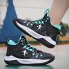 New fashion children's shoes comfortable and breathable all match primary and secondary school students youth basketball sports shoes running shoes 30