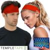 Sweat Band Workout Headbands for Women and Men - Sweatbands for Men - Moisture Wicking Sports Sweat Bands Headbands for Women, Running,Cycling,Yoga