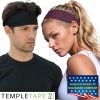 Sweat Band Workout Headbands for Women and Men - Sweatbands for Men - Moisture Wicking Sports Sweat Bands Headbands for Women, Running,Cycling,Yoga