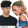 Sweat Band Workout Headbands for Women and Men - Sweatbands for Men - Moisture Wicking Sports Sweat Bands Headbands for Women, Running,Cycling,Yoga