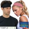 Sweat Band Workout Headbands for Women and Men - Sweatbands for Men - Moisture Wicking Sports Sweat Bands Headbands for Women, Running,Cycling,Yoga