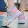 New fashion children's shoes comfortable and breathable all match primary and secondary school students youth basketball sports shoes running shoes 30