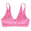 1Pc/3Pcs Women Deep V-Neck Sports Bras U-Shaped Back Sport Bras Padded Strappy Crop Open Back Low Impact Bras Sexy Fitness Tank Tops with Removable Pa
