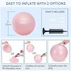 Yoga Ball Exercise Ball Anti Slip Heavy Duty for Fitness, Balance & Core Workout