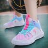 New fashion children's shoes comfortable and breathable all match primary and secondary school students youth basketball sports shoes running shoes 30