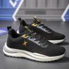 New spring and autumn comfortable soft sole men's fashion all-match sports shoes lightweight non-slip outdoor leisure men's single shoes leisure runni