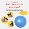 Exercise Ball for Balance Stability Fitness Workout Yoga Pilates at Home Office & Gym Birthing Ball for Pregnancy, Office Ball Chair