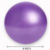6-Inch Pilates Exercise Ball for Yoga, Barre, Fitness & Physical Therapy Squishy Balance Ball for Home Workouts Includes Pump for Easy Inflation