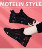Women's Breathable Non-slip Platform Fashion 2022 Autumn New Casual Shoes Korean Running Shoes Black Sneakers shoes for women