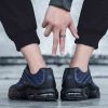 Men's shoes spring and autumn new all-palm air cushion running sneakers all-match trend men's platform casual shoes