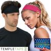 Sweat Band Workout Headbands for Women and Men - Sweatbands for Men - Moisture Wicking Sports Sweat Bands Headbands for Women, Running,Cycling,Yoga