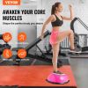 Half Exercise Ball Trainer, 23 inch Balance Ball Trainer, 660lbs Capacity Stability Ball, Yoga Ball with Resistance Bands & Foot Pump