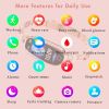2025 New Health Guardian Smart Watch 1.1" HD - Answer/Call & Blood Oxygen/BP Monitor, IP67 Showerproof Fitness Tracker